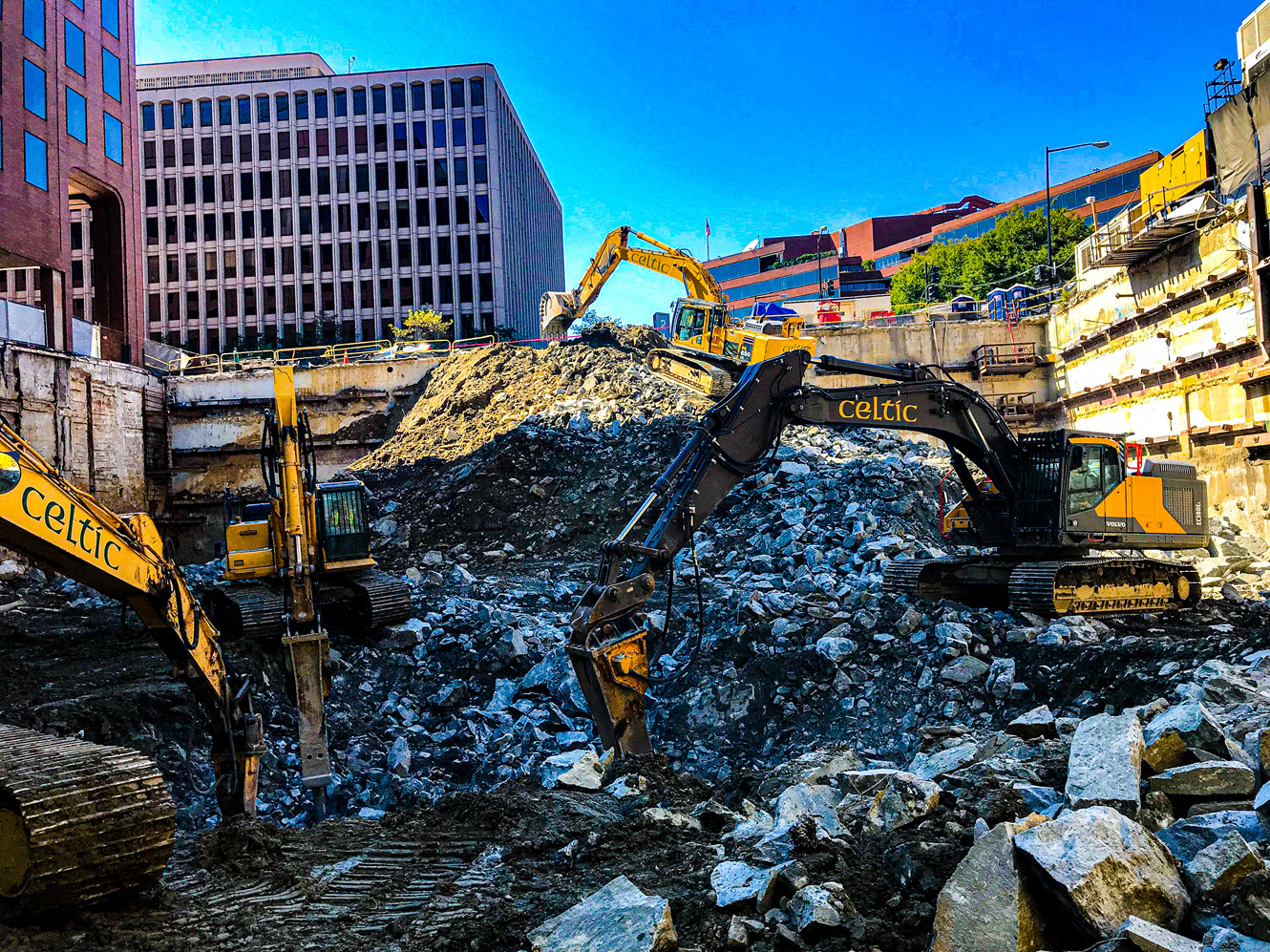 Celtic Demolition - 2050 M Street Demolition & Excavation